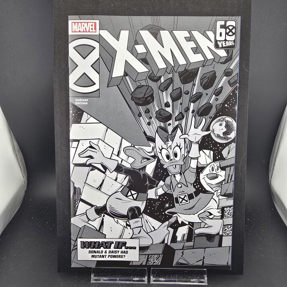 AMAZING SPIDER-MAN #55 1:100 SOFFRITTI DISNEY WHAT IF B&W VARIANT NM/M 9.8